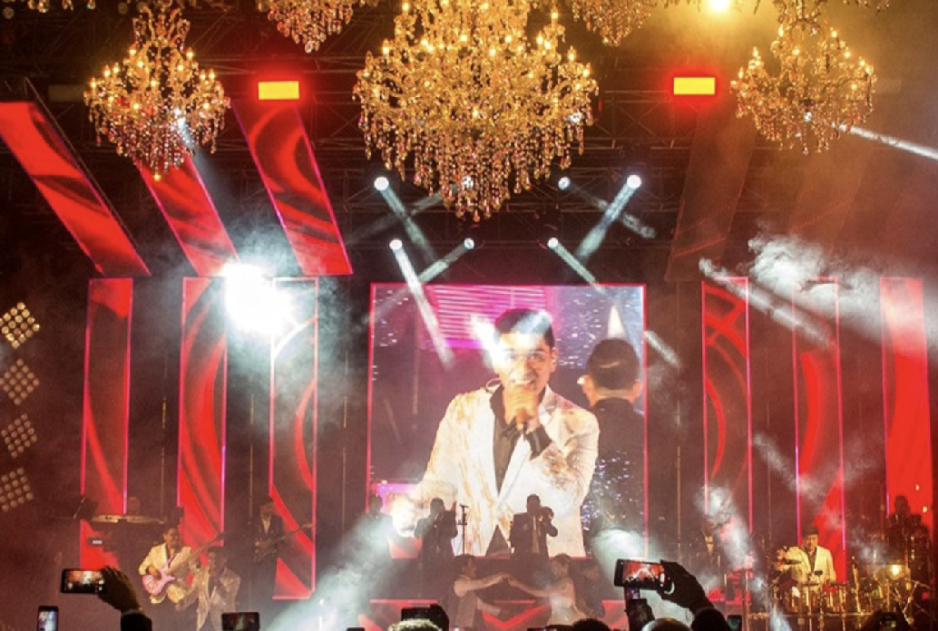 corporate gala event stage